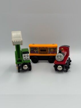 RARE Vintage Thomas the Train & Friends Alfie + Zoo + Celebration James Toy Lot